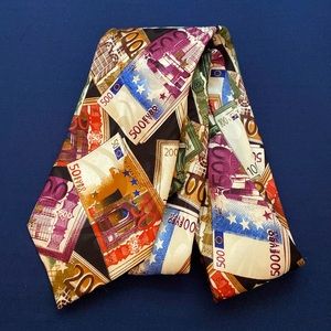 PIAZZA FIORENTINA 100% SILK HANDMADE ITALIAN TIE